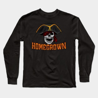 Homegrown Pirate Design 1 Long Sleeve T-Shirt
